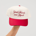 tequila hat burgundy and cream