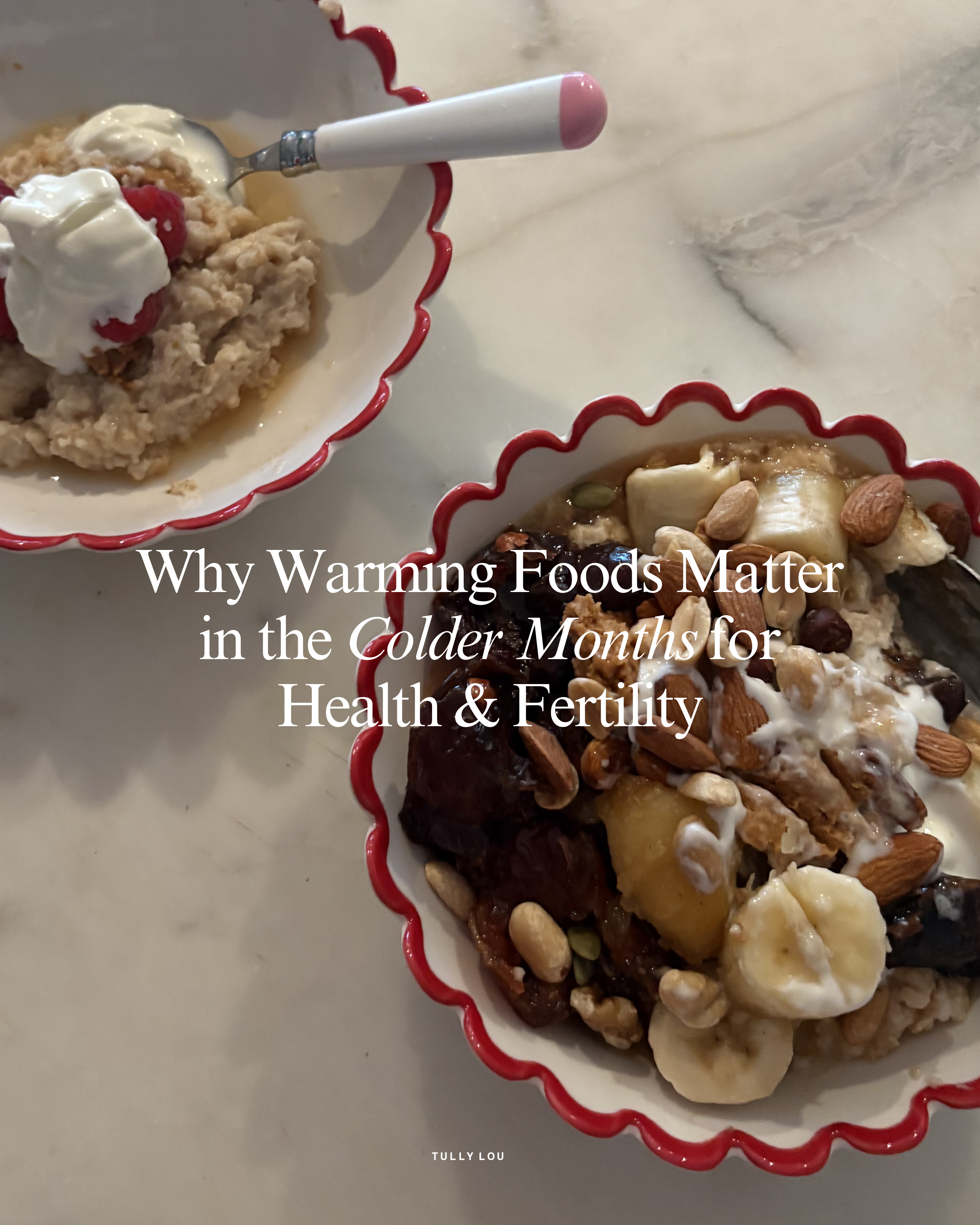 Why Warming Foods Matter in the Colder Months for Health & Fertility