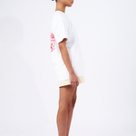 side view andiamo tee white heavy cotton essential tee 