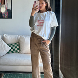 Tully Humphrey I am not a hugger tee styled 