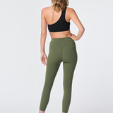 Compression Active Pant Wide Waistband Army