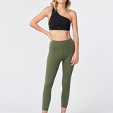 Compression Active Pant Wide Waistband Army